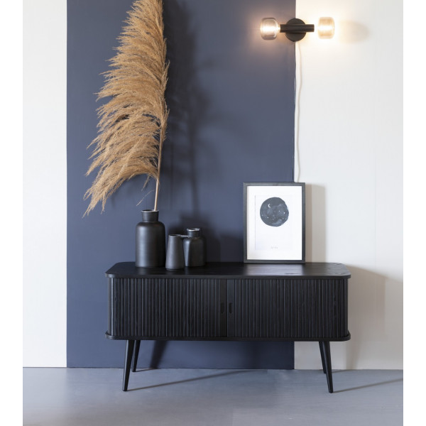 Black Sideboard Barbier by Zuiver