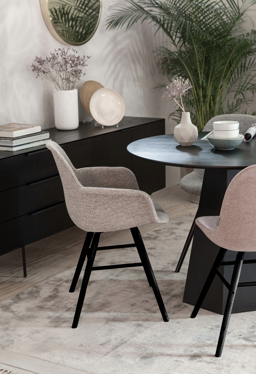 ALBERT KUIP SOFT - Grey design armchair