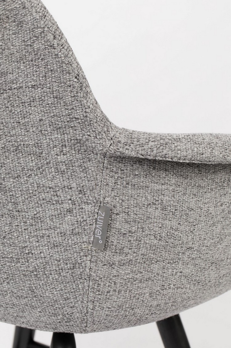 ALBERT KUIP SOFT - Grey design armchair