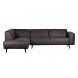 STATEMENT - Recyceltes Leder Grau