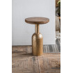 PLOT - Wood and gray Steel Coffee Table D41