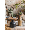 PLOT - Wood and gray Steel Coffee Table D41
