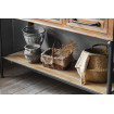 TOM - Console en bois et acier L 122