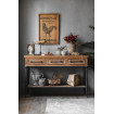 TOM - Console en bois et acier L 122