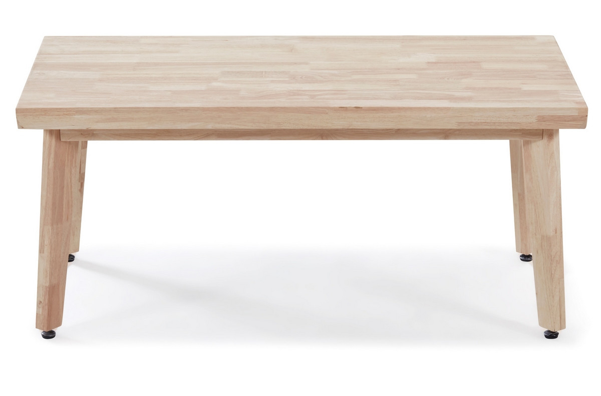 NORDIC - Table basse relevable bois clair L120