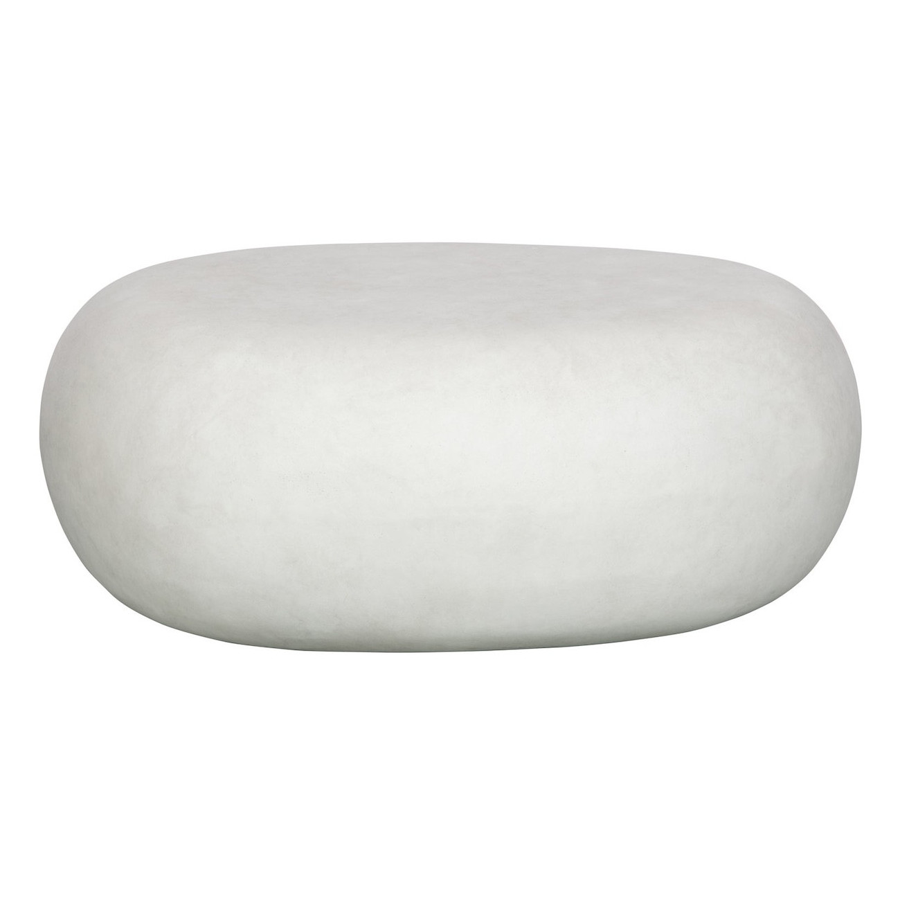 Table basse blanche PEBBLE