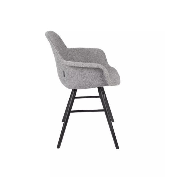 ALBERT KUIP SOFT - Grey design armchair