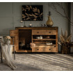 Farmer sideboard in natural wood 151 cm