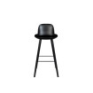 ALBERT KUIP - Lot de 2 tabourets de bar en polypropylène noir