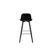 ALBERT KUIP - Lot de 2 tabourets de bar en polypropylène noir