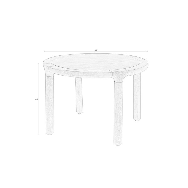 STORM - Dimensions table basse