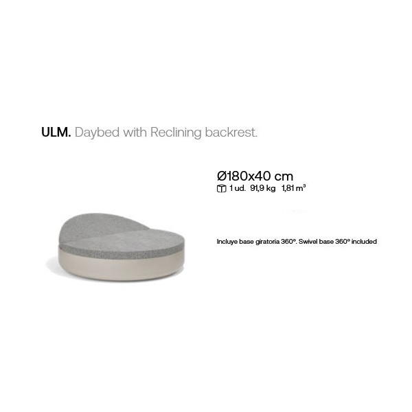 ULM - Daybed steel Vondom ULM - Daybed steel Vondom