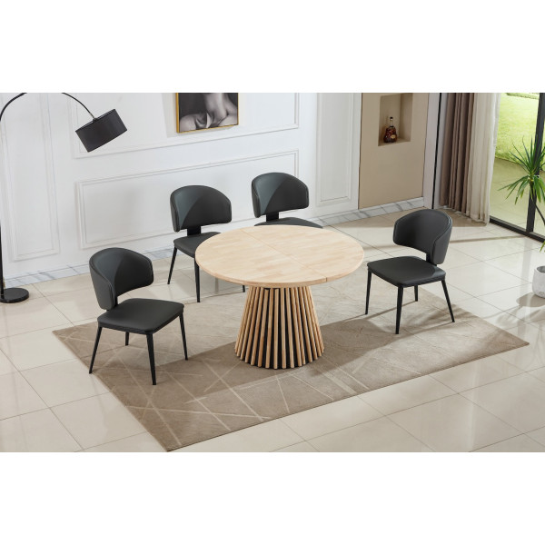 Table de repas extensible
