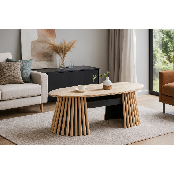 Couchtisch mit höhenverstellbarer Platte, LANDIA