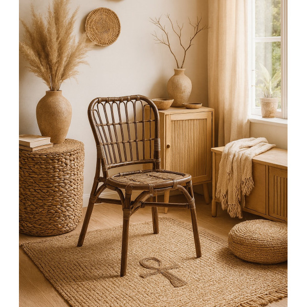 chaise rotin cosy