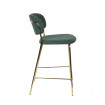 tabouret bar art deco vert