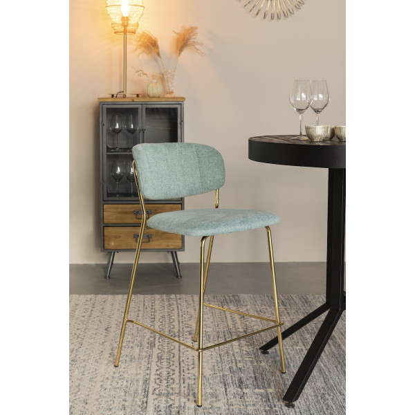Tabouret de comptoir vert clair - BELLAGIO
