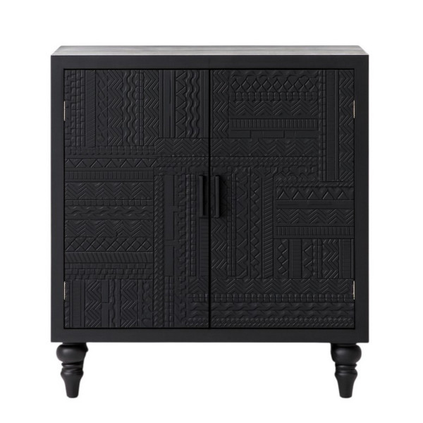 meuble noir original Nepal