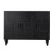 NEPAL - Buffet en bois noir L120