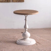 Tavolino bianco, altezza 65 cm