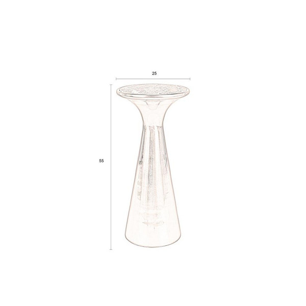 Table ronde plateau marbre