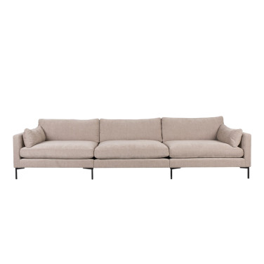 Grande divano estivo beige da Zuiver