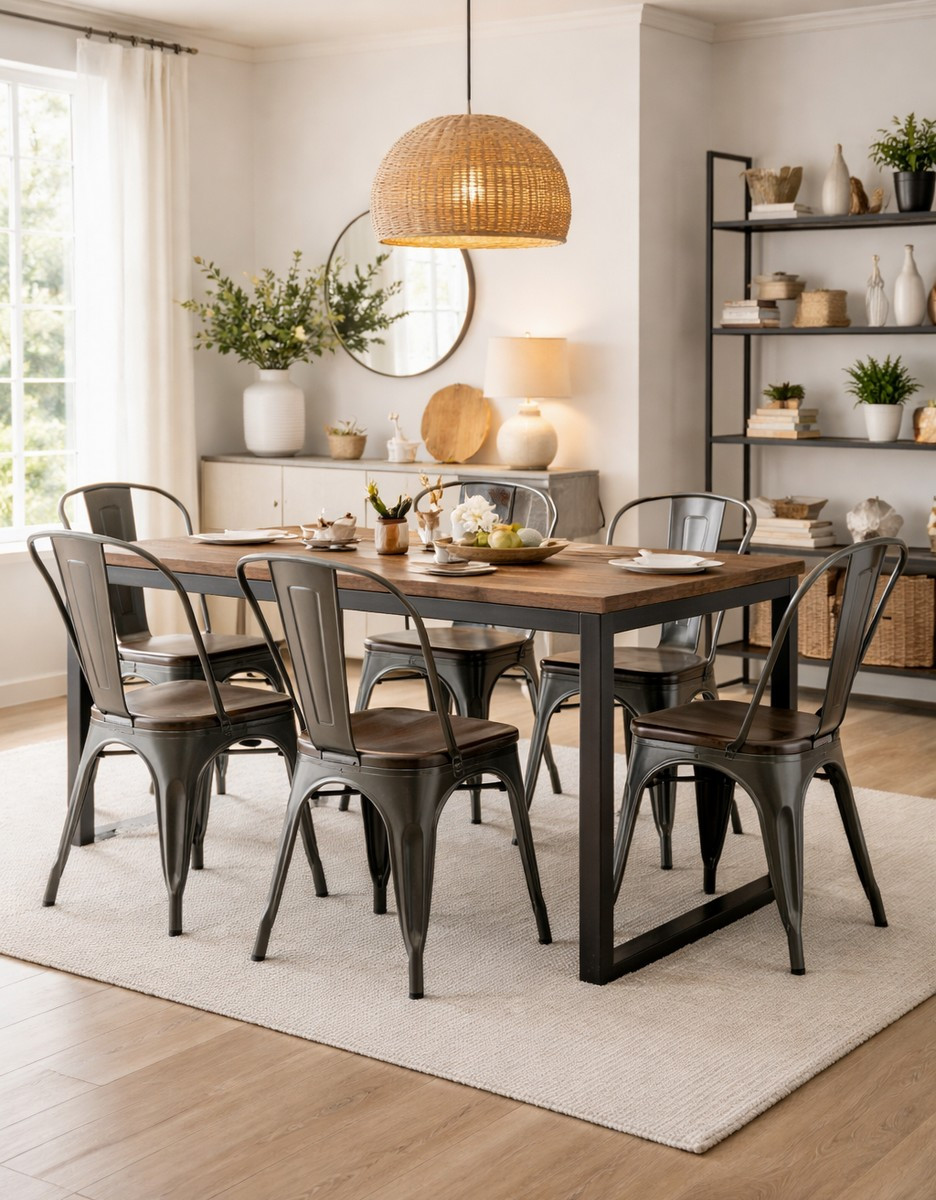 Ensemble repas pour 6 personnes