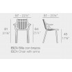 Chaise vondom ibiza blanche