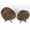 Set de 2 tables Naut - plateaux céramique