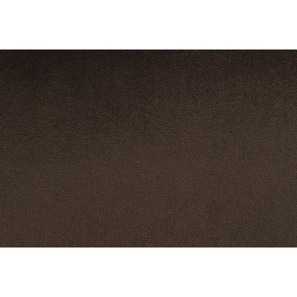 Velours lisse marron