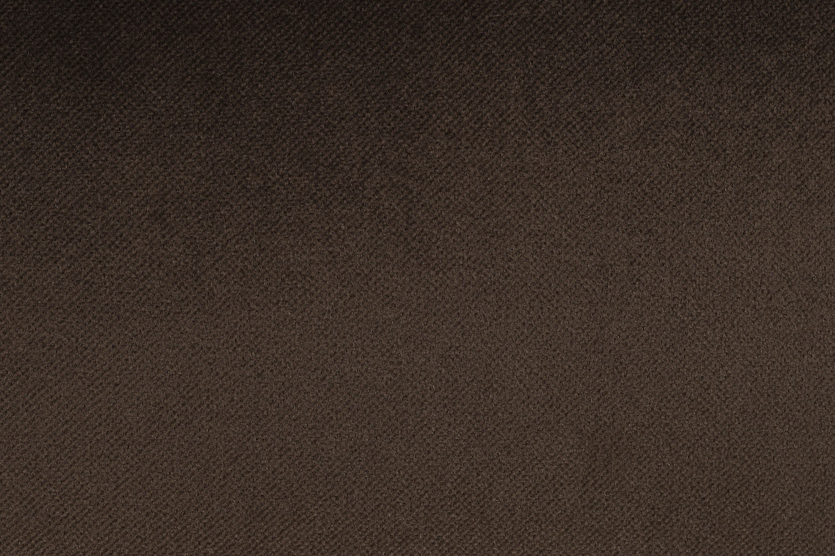 Velours lisse marron