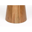 Table d'appoint ronde en acacia