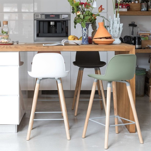 Tabouret de comptoir 4 couleurs
