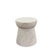BONN - Table d'appoint en argile beige D37