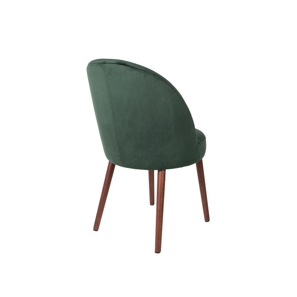 Silla de terciopelo verde - BARBARA