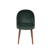 Silla de terciopelo verde - BARBARA