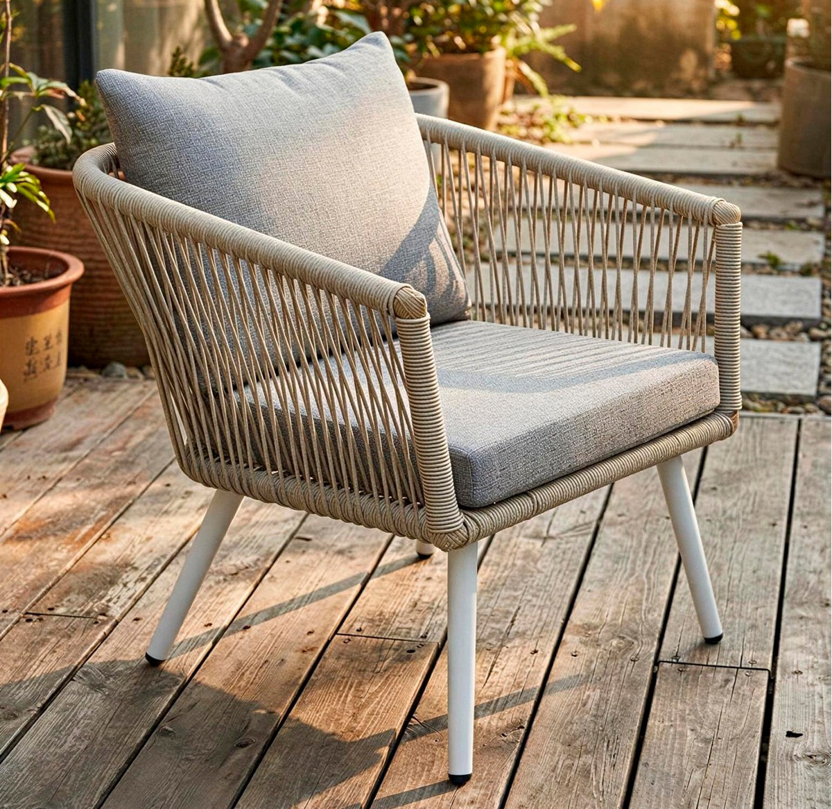 fauteuil exterieur confortable
