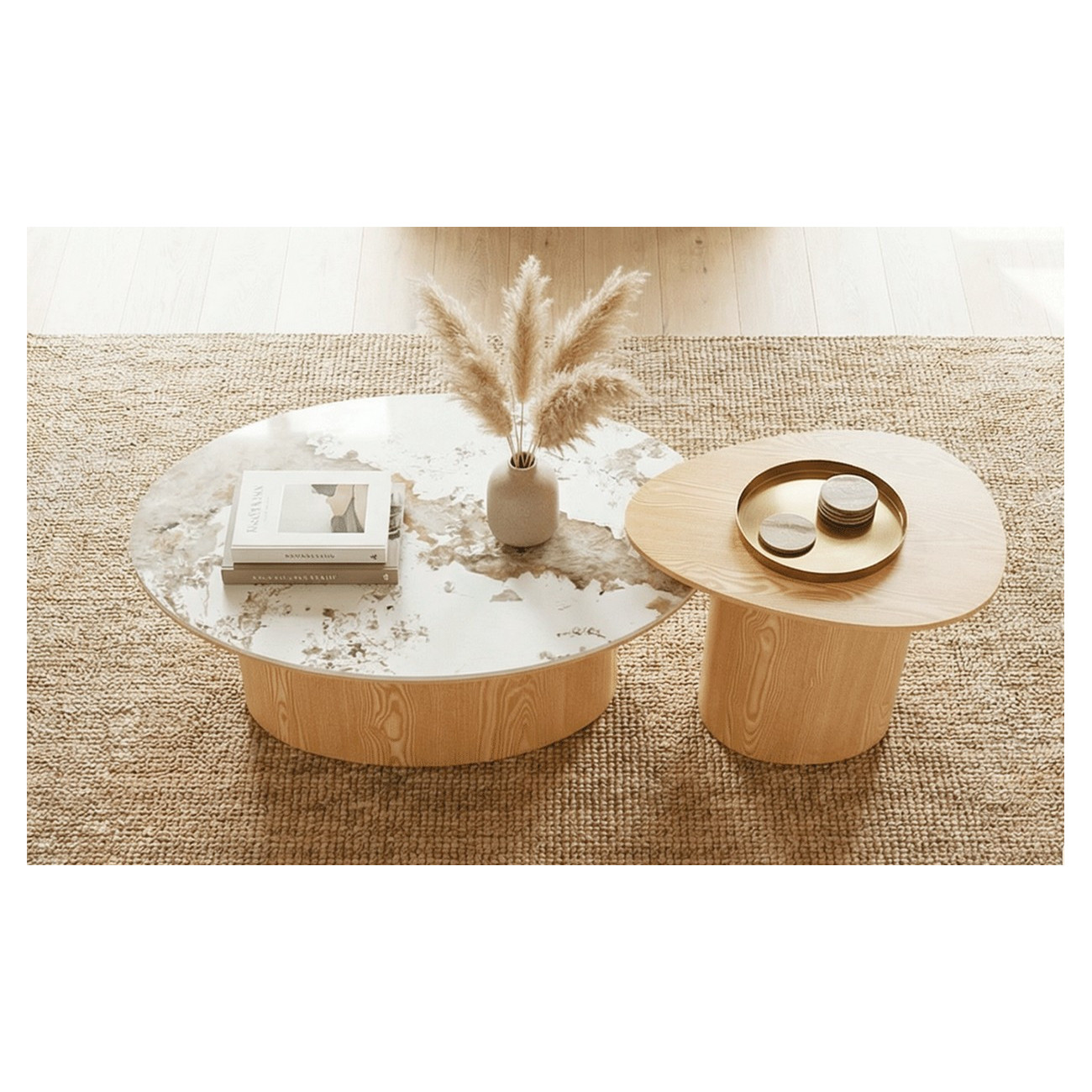 Mathi Design Set of 2 Mathi Design coffee tables