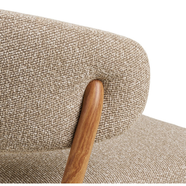 2 comfortable fabric dining chairs