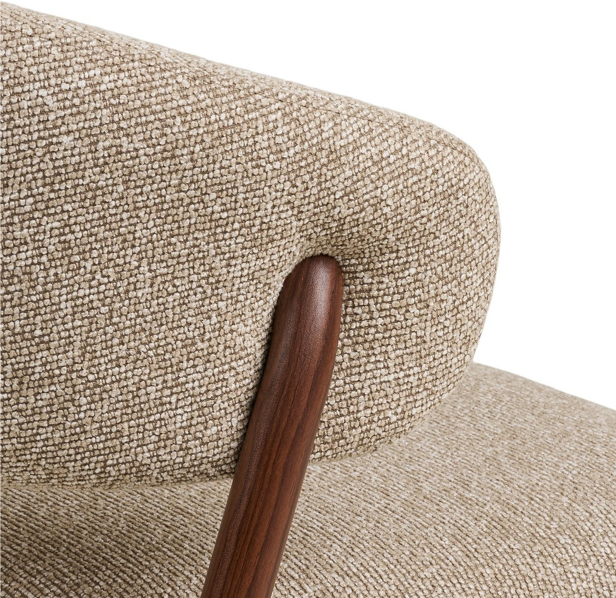 2 comfortable fabric dining chairs