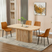 table repas extensible bois massif