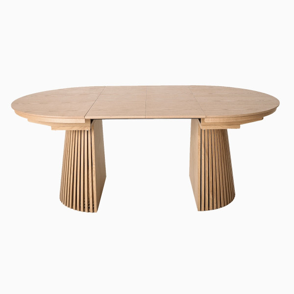 Table de repas ronde extensible