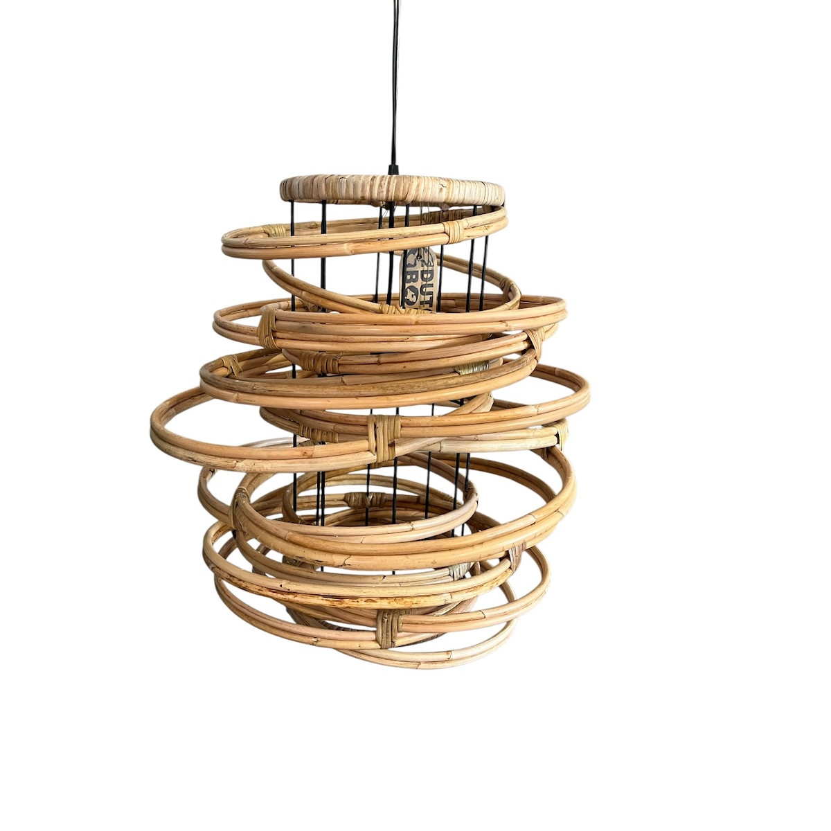 Lustre en rotin, decoration nature - KUBU Lustre en rotin, decoration nature - KUBU