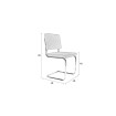 chaise diamond dimensions