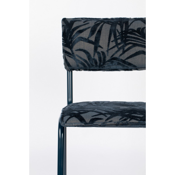 Chaise repas Miami zuiver bleu