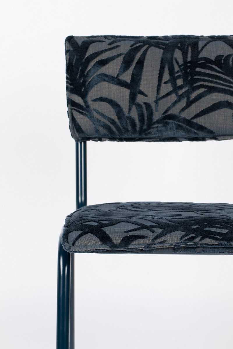 Chaise repas Miami zuiver bleu