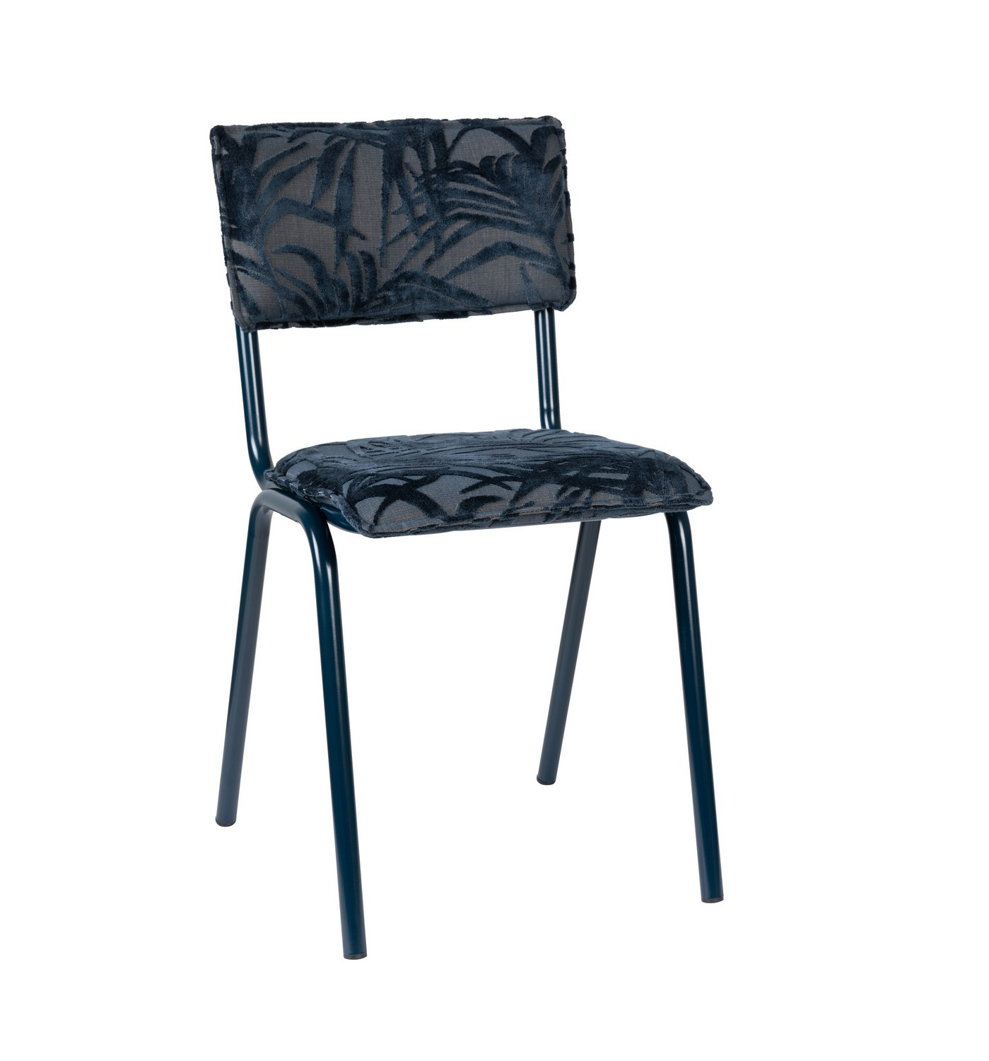 Chaise Back to Miami bleu nuit
