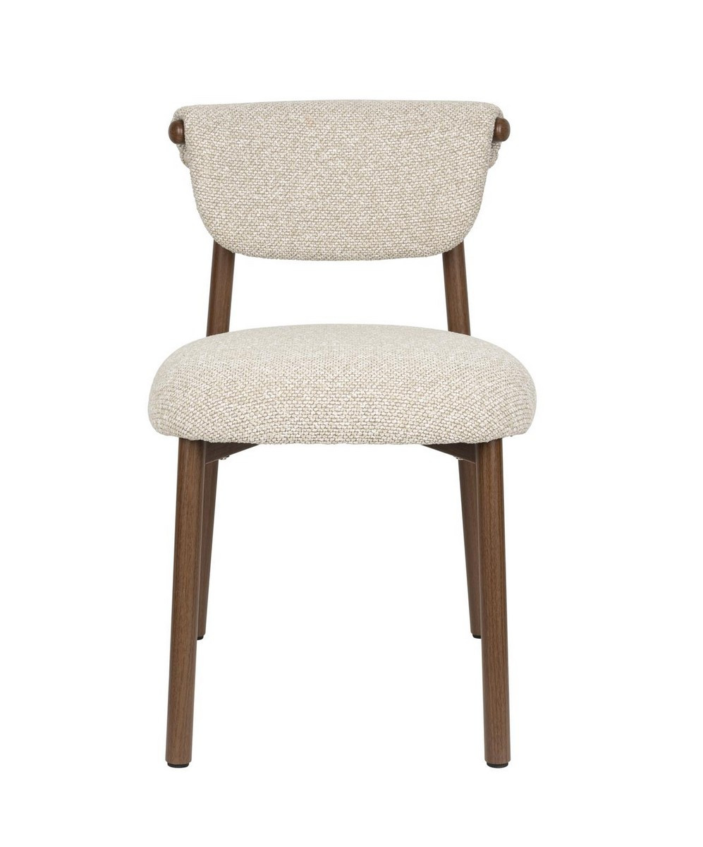 chaise de repas beige