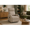 Poltrona reclinabile elettrica beige - SERENITY