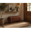 banc marron rouille